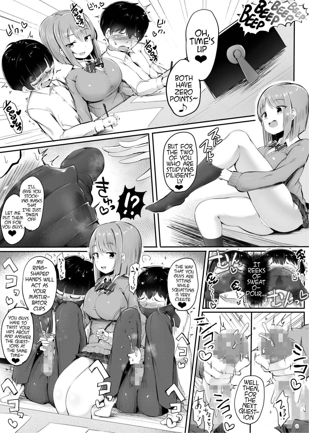 Hentai Manga Comic-Boys Are So Weak ～Falling To The Last Place Because Of Handjobs～-Read-21